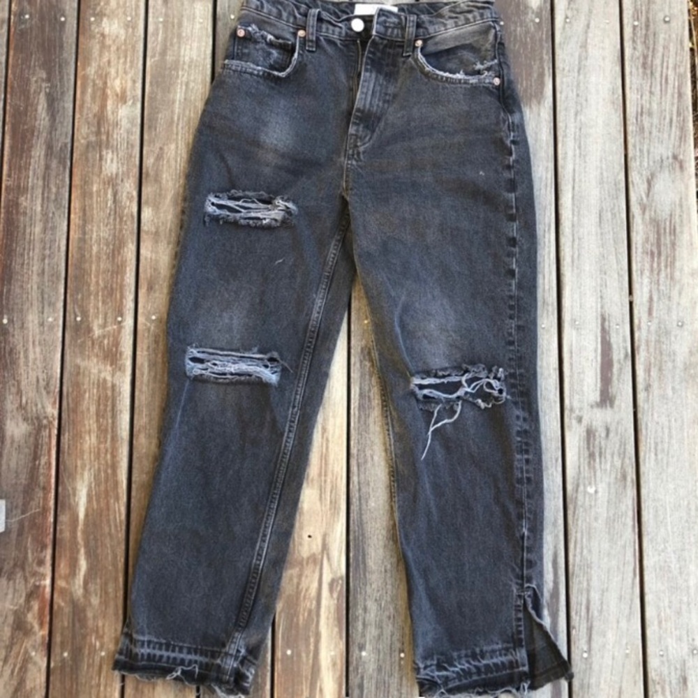 free people black jeans - Picture 3 of 4